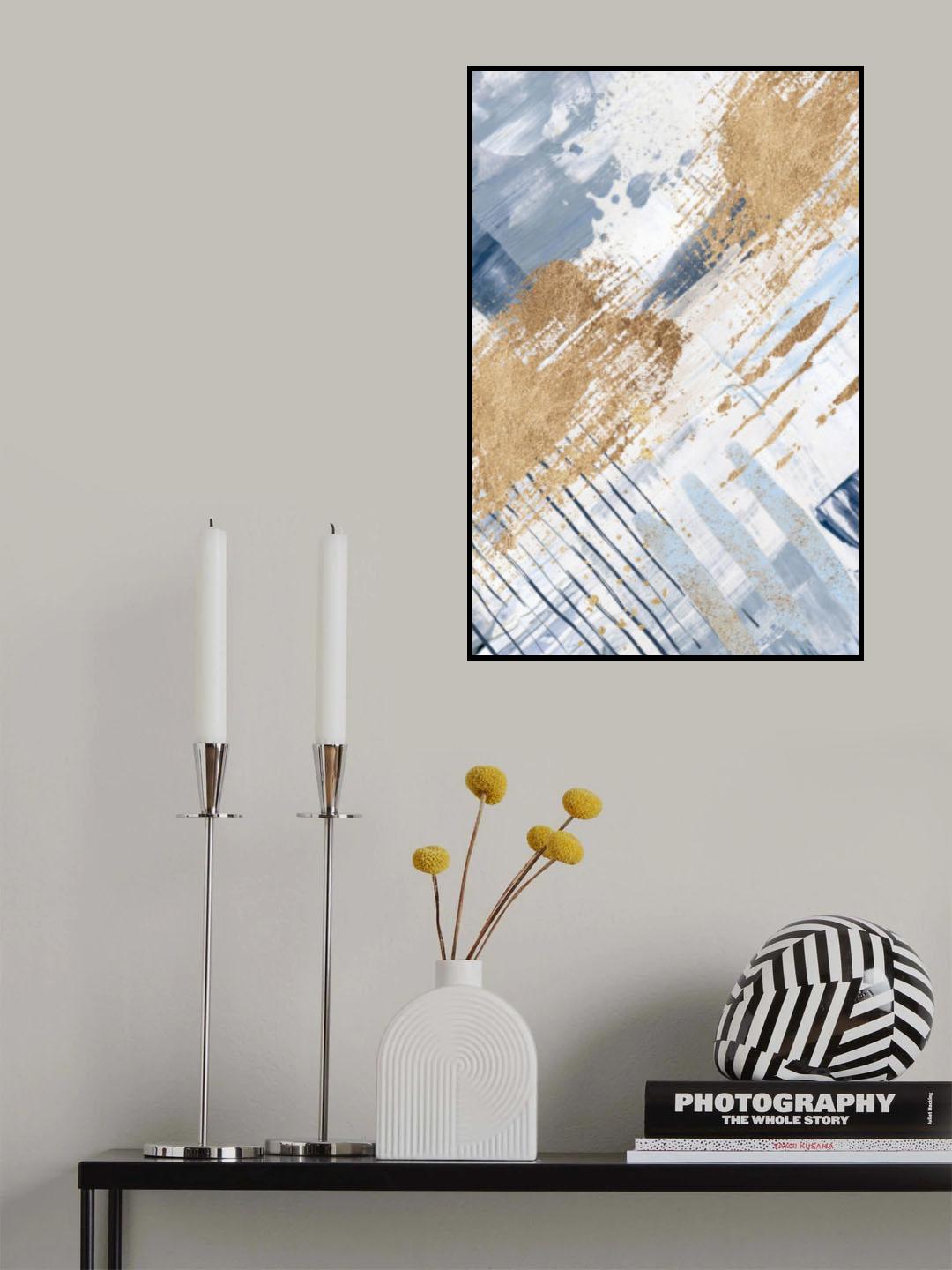 Serenity in Blue-1 Poster och Canvastavla