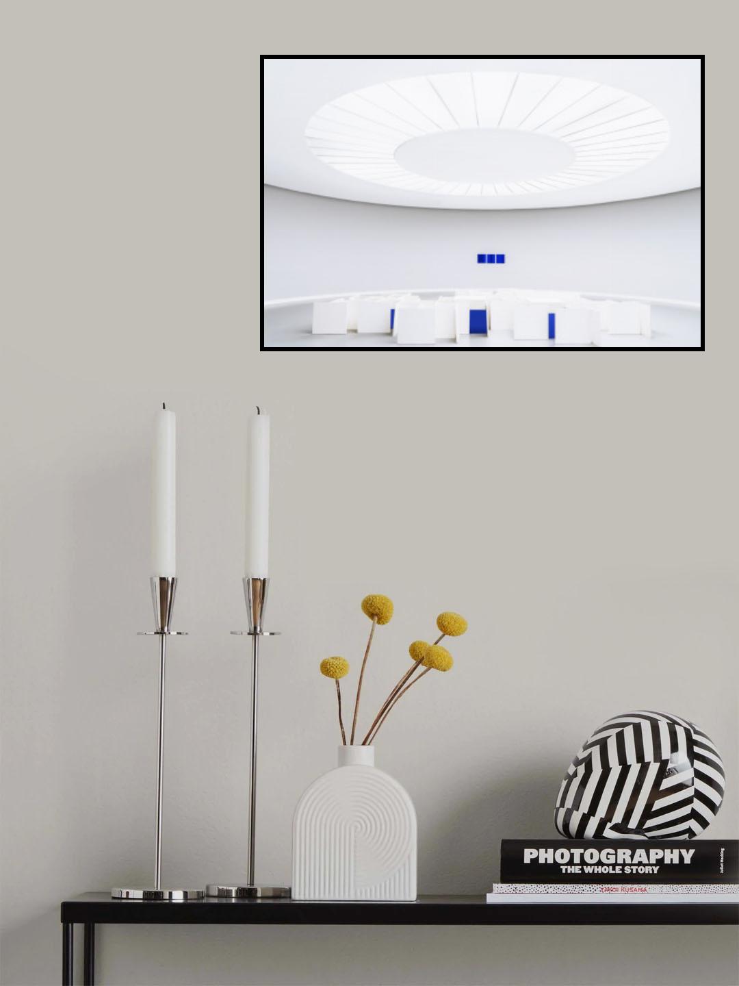 Elliptical room Poster och Canvastavla