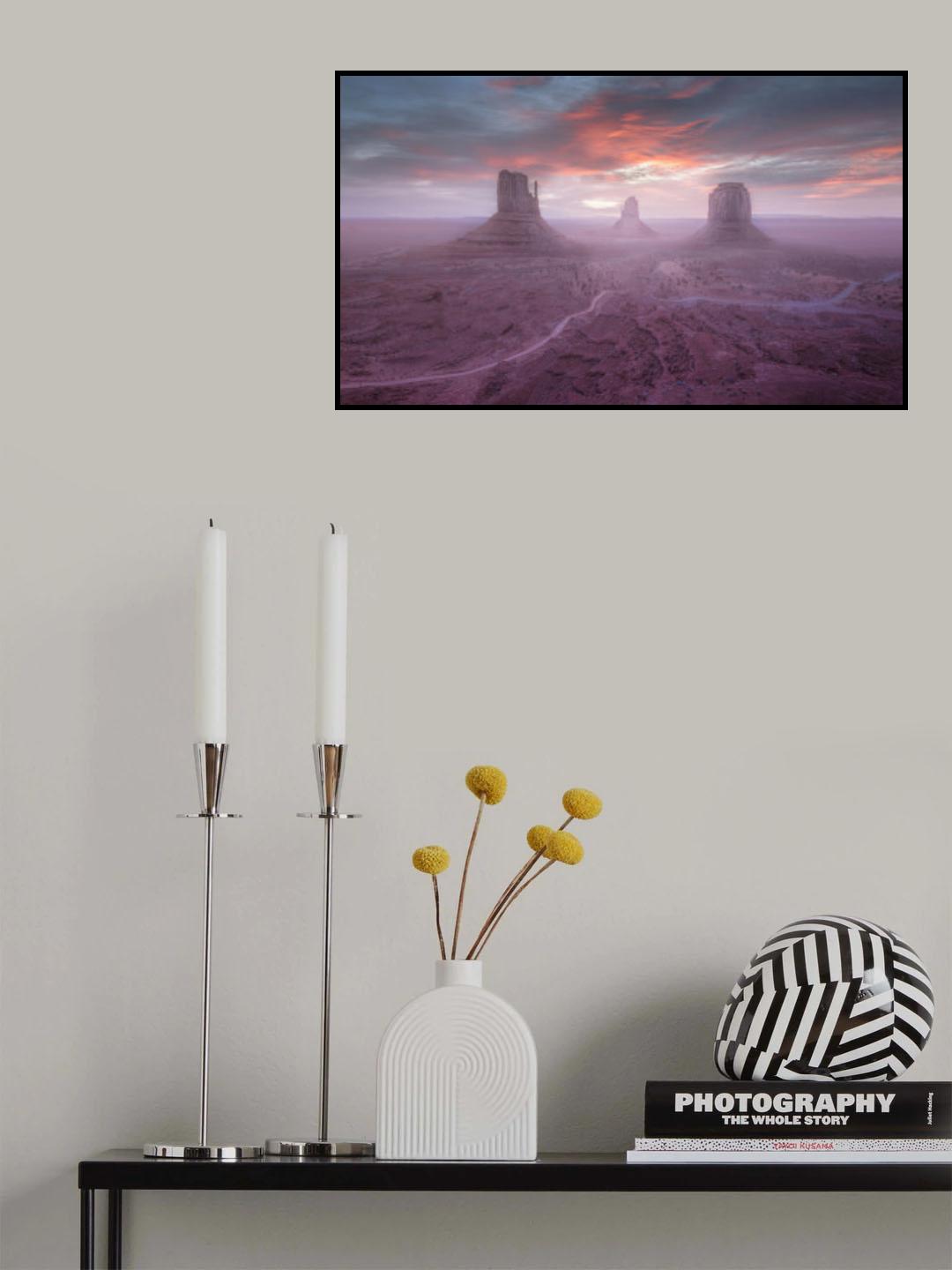Monument Valley Poster och Canvastavla