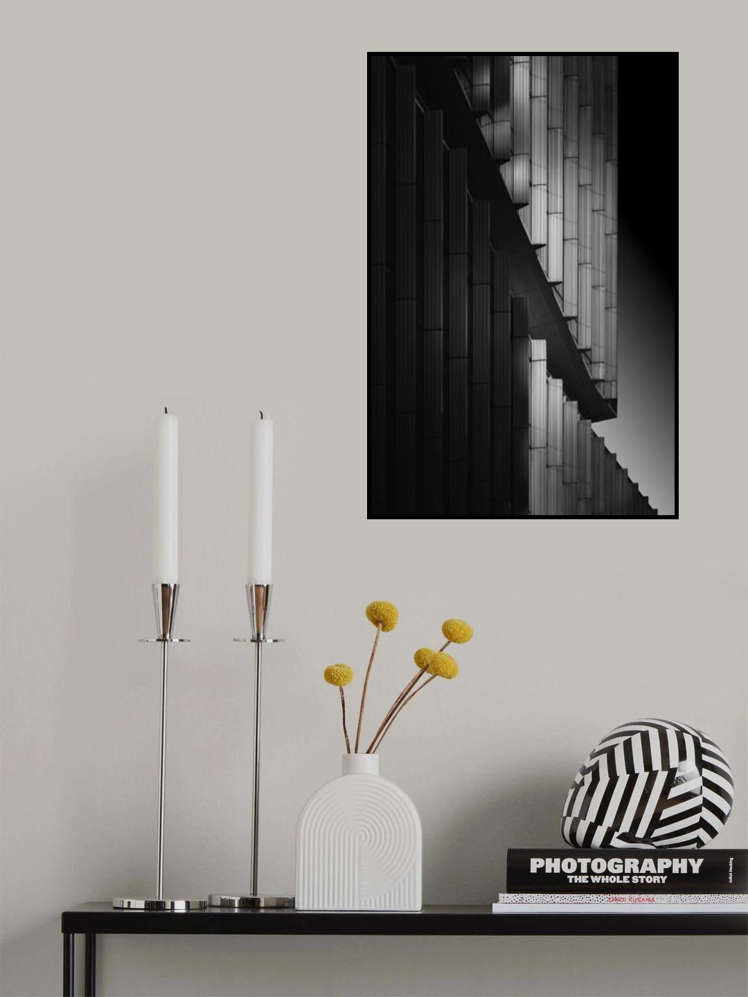 Diagonal interruption Poster och Canvastavla