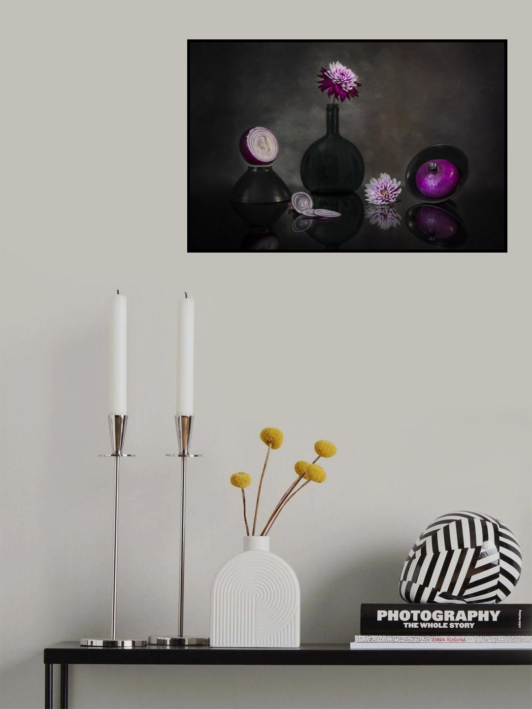 Purple Onion Poster och Canvastavla