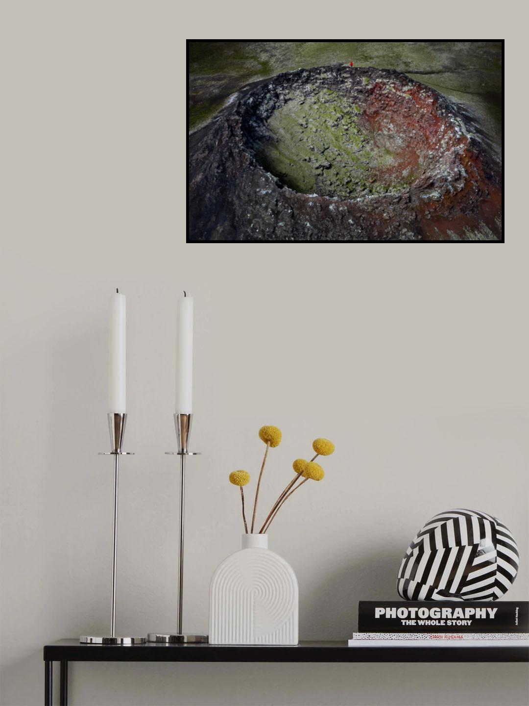 Crater Poster och Canvastavla