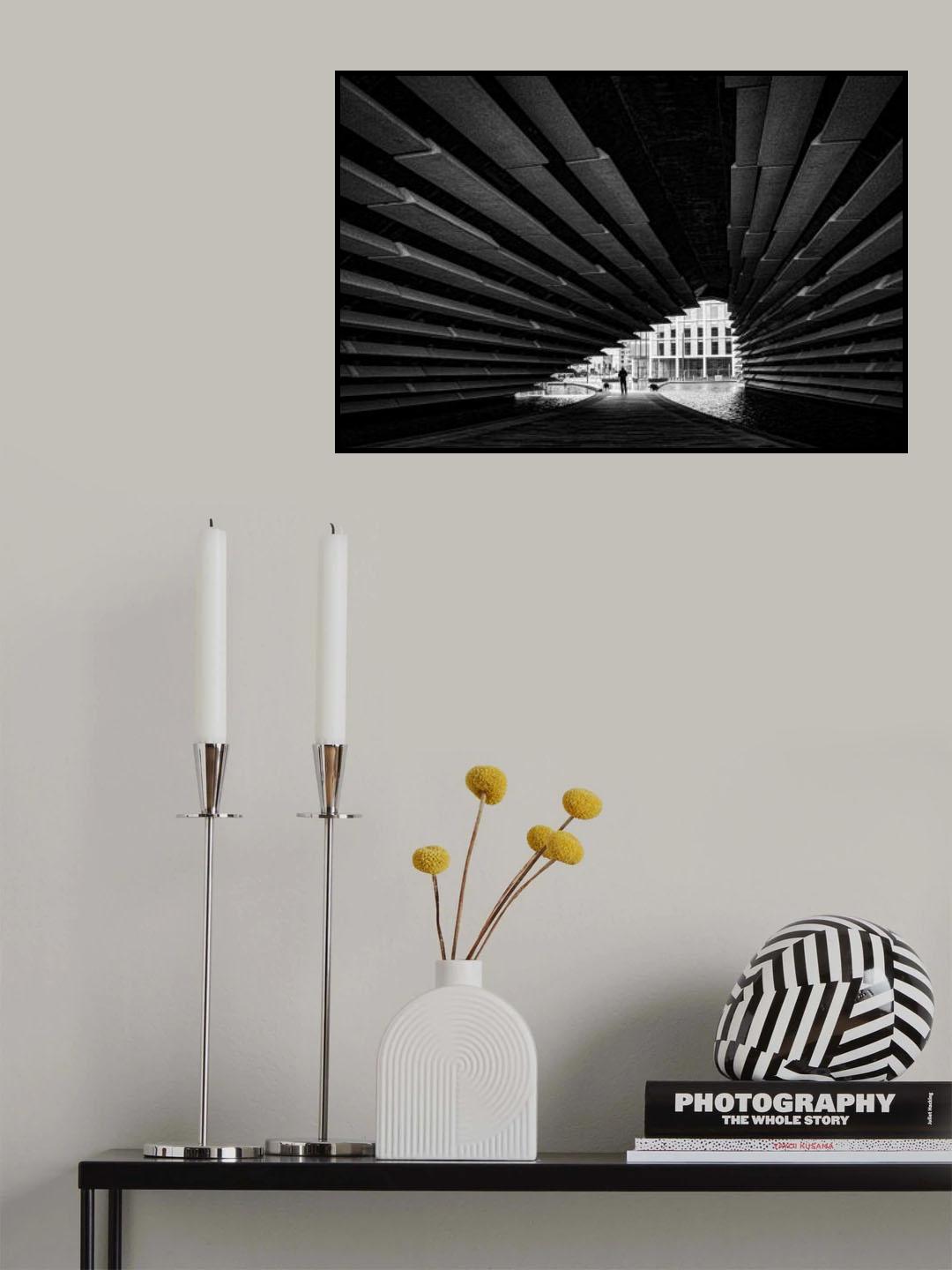 light at the end of the tunnel Poster och Canvastavla