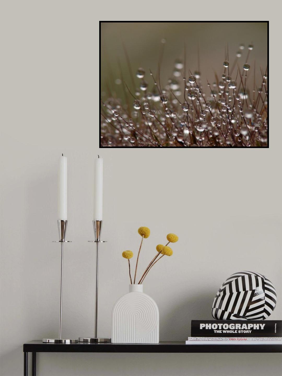 alien landing Poster och Canvastavla