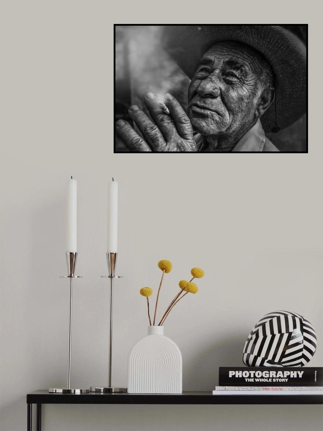 cigaret Poster och Canvastavla
