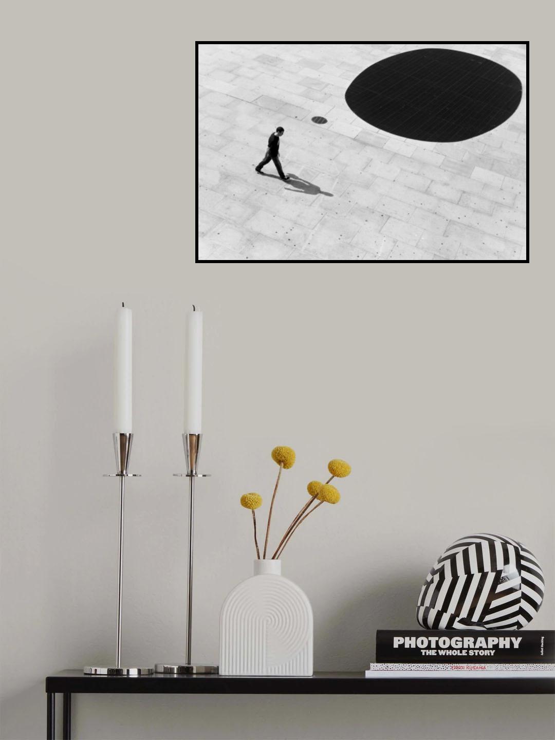 Black thoughts Poster och Canvastavla