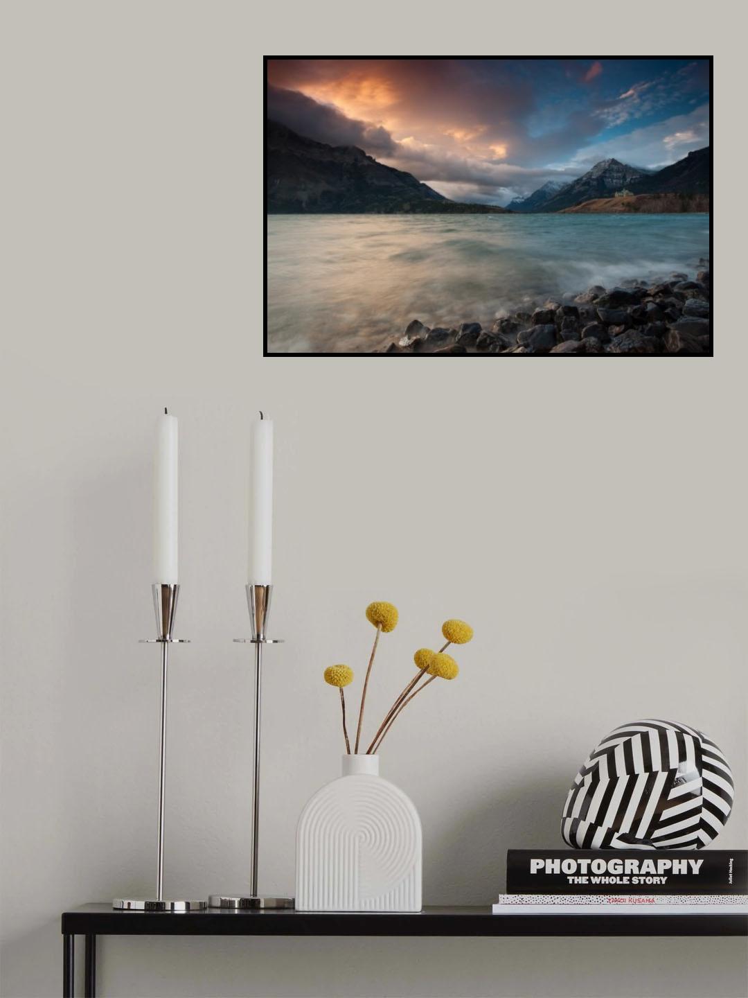 Golden Moment Poster och Canvastavla