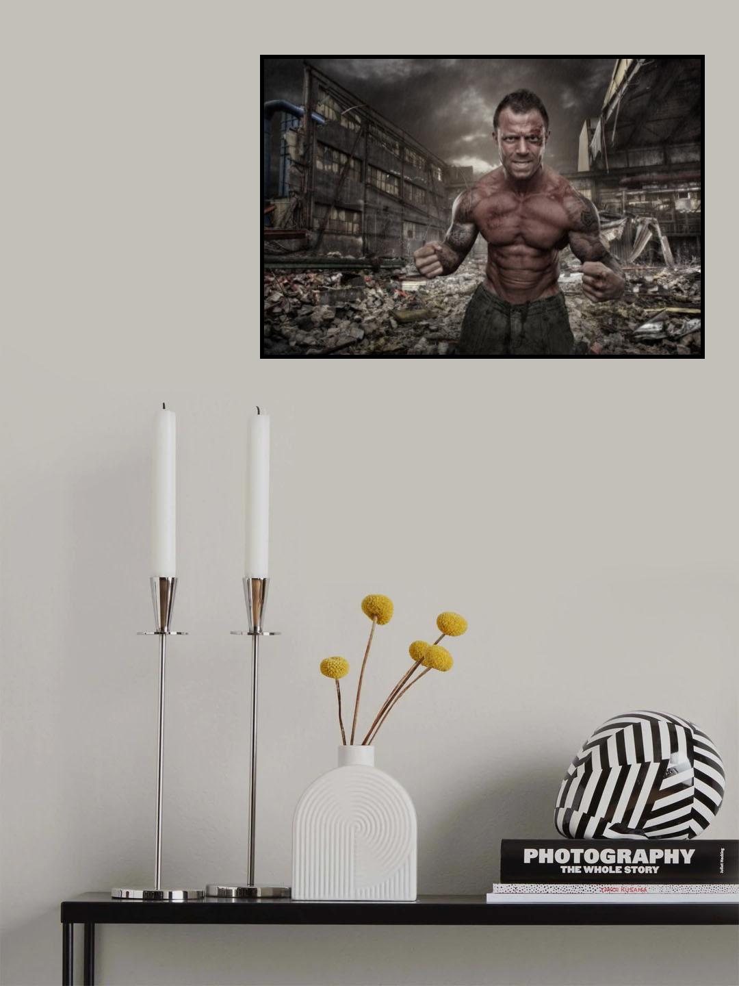 human wrecking ball Poster och Canvastavla