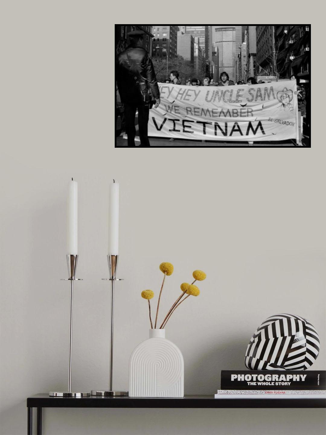 We Remember Vietnam Poster och Canvastavla