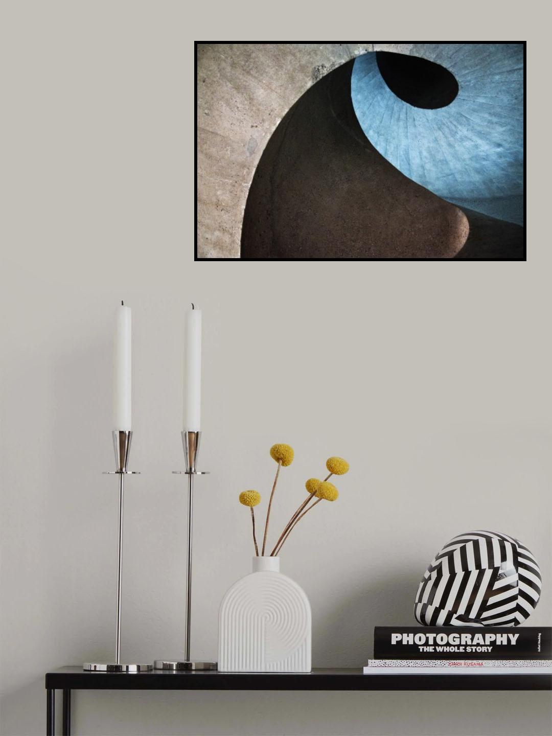concrete wave Poster och Canvastavla