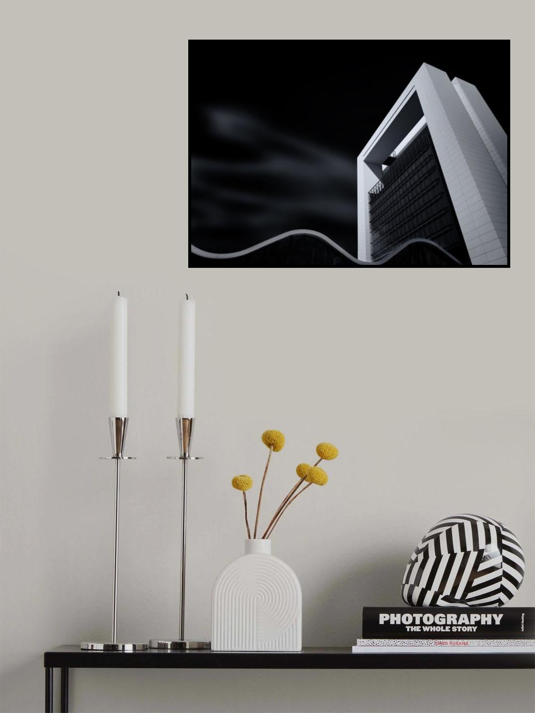 The wave and the tower Poster och Canvastavla