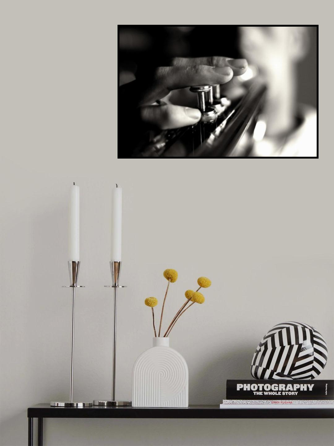 Player Poster och Canvastavla