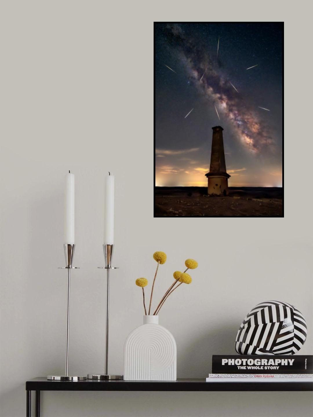 La danza de las Perseidas... Poster och Canvastavla