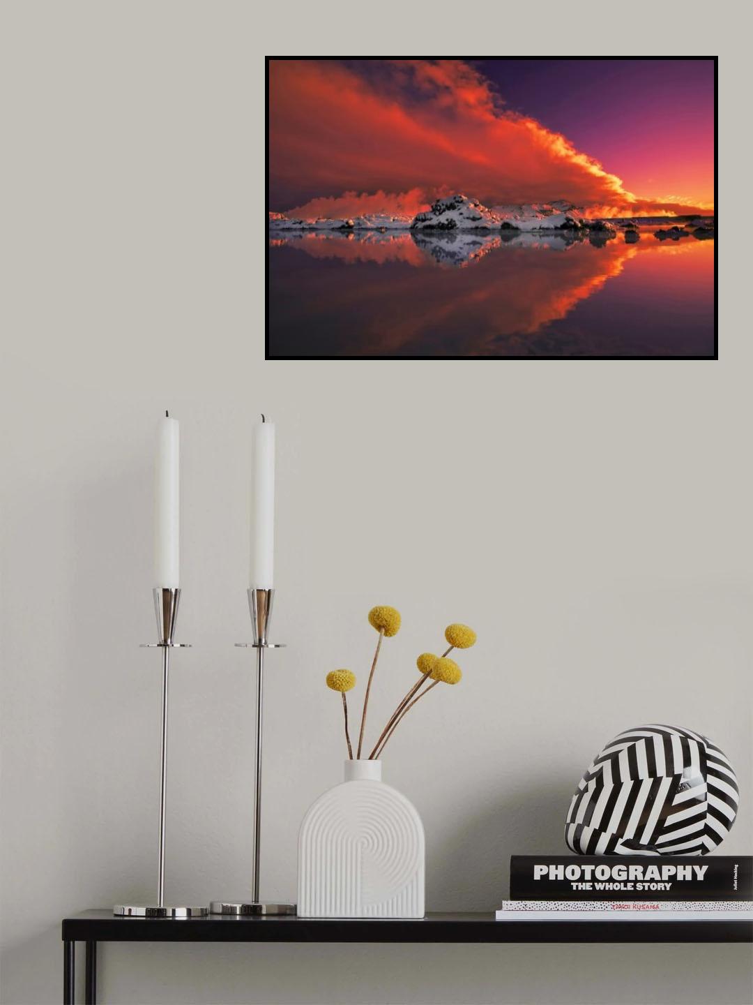 Ice & Fire Poster och Canvastavla