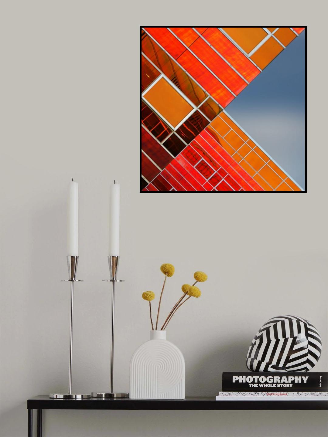 Cross lines 2 Poster och Canvastavla
