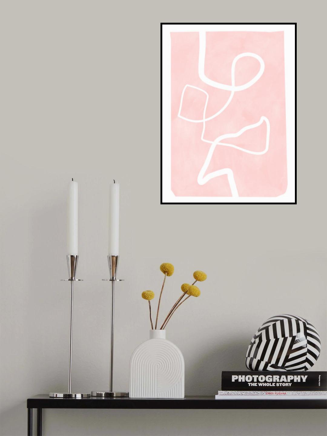 3x4 Aspectratio Pink36 Poster och Canvastavla