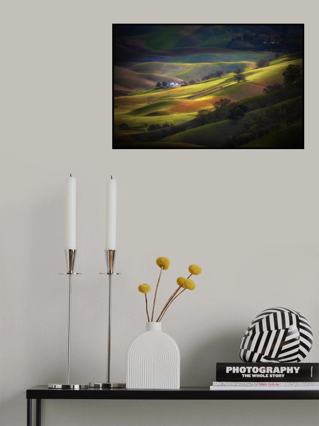 Spring at TriValley Poster och Canvastavla