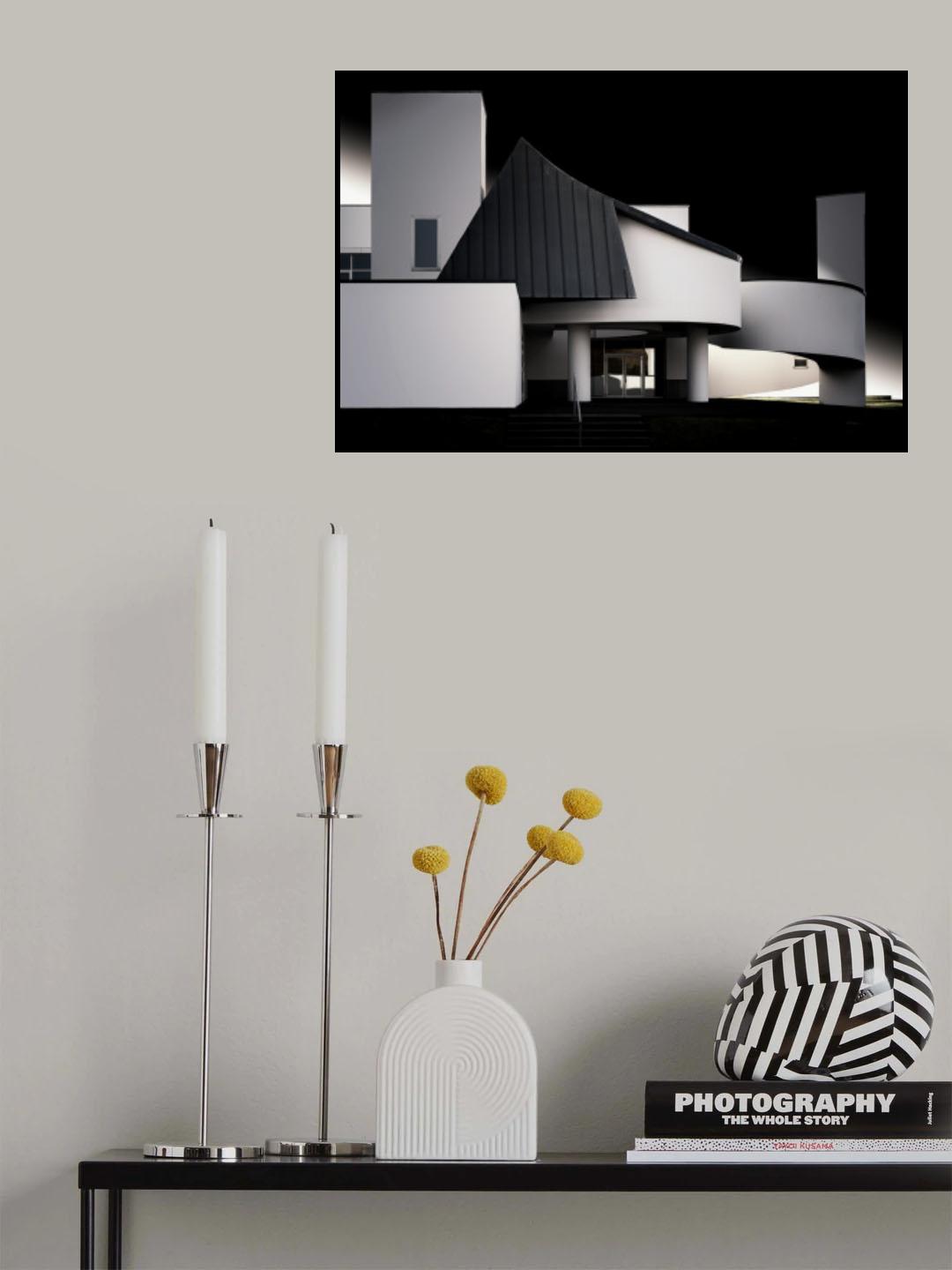 The Geometric Entrance Poster och Canvastavla