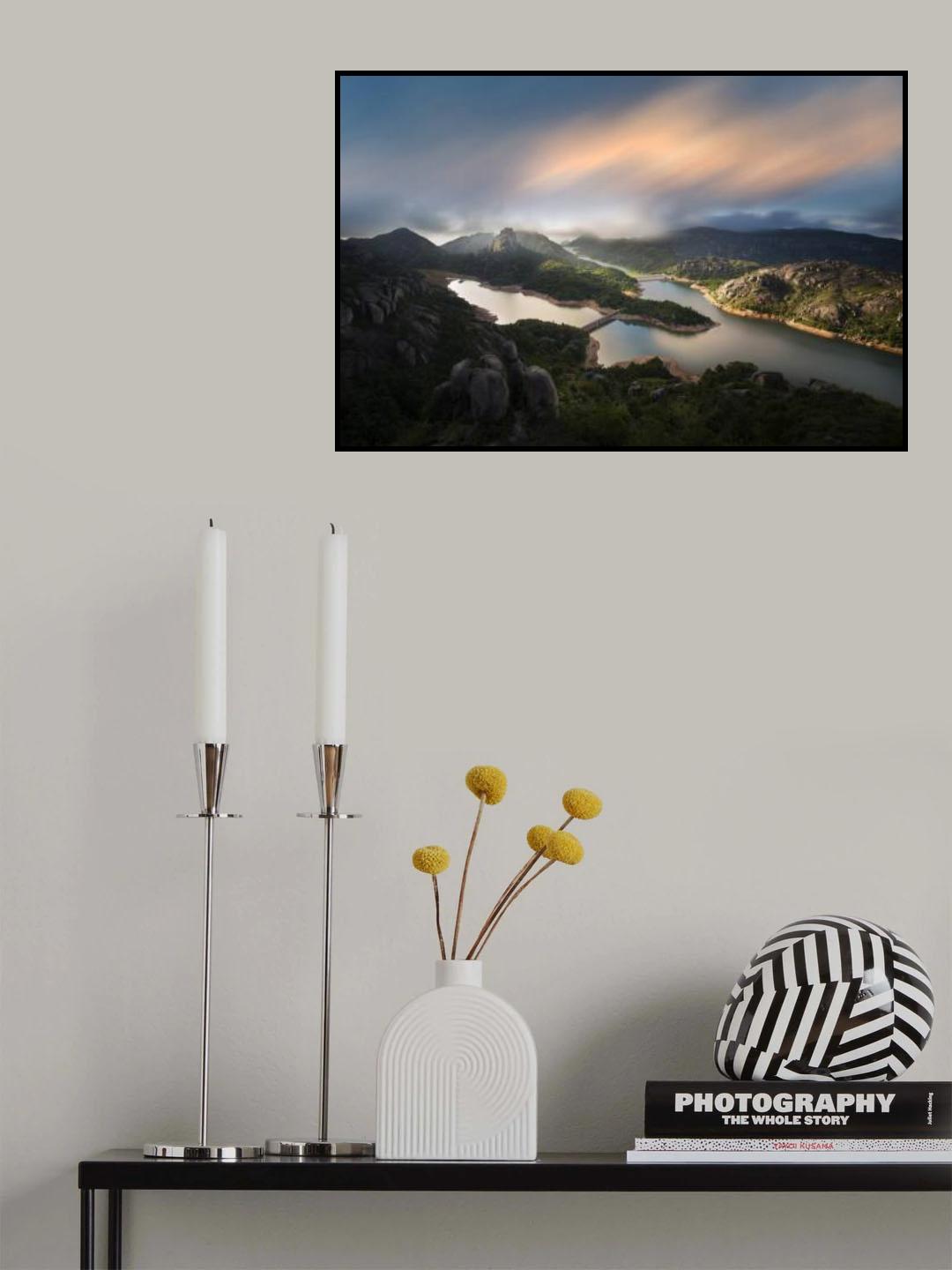Daluo Mountain scenery Poster och Canvastavla