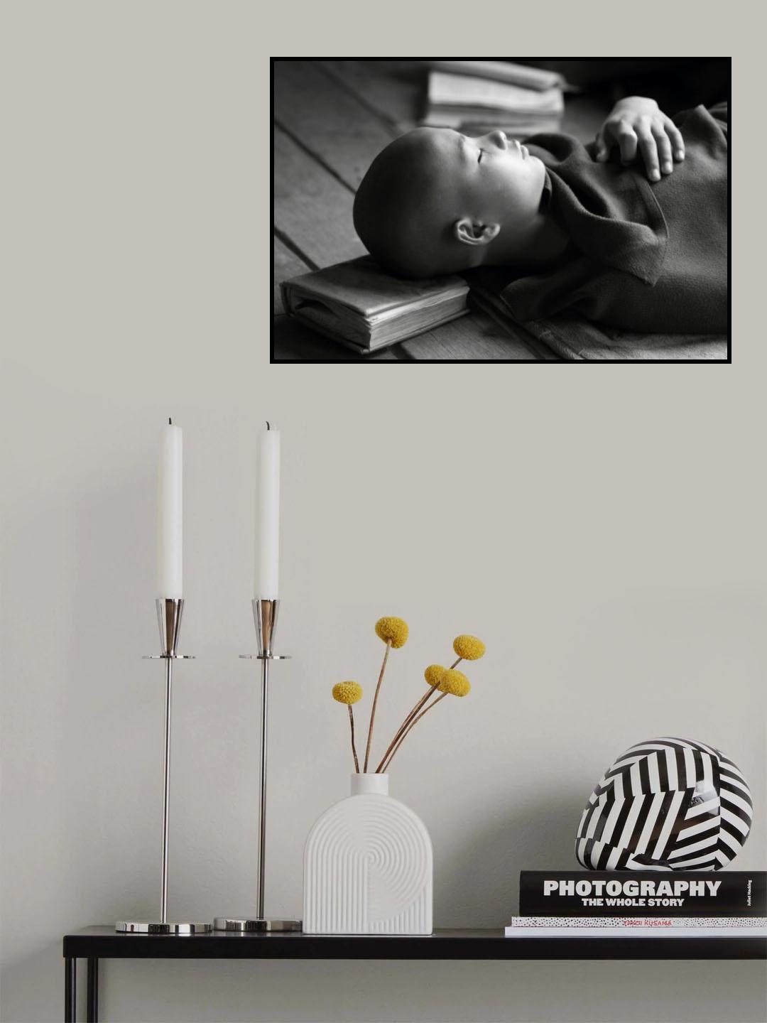 Sleeping Buddha Poster och Canvastavla