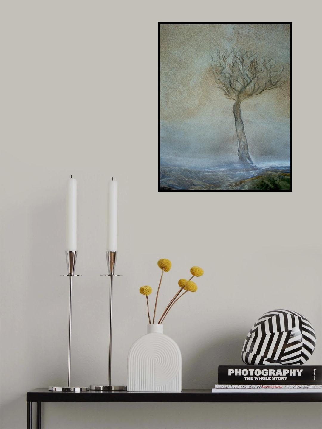 Lonely tree Poster och Canvastavla