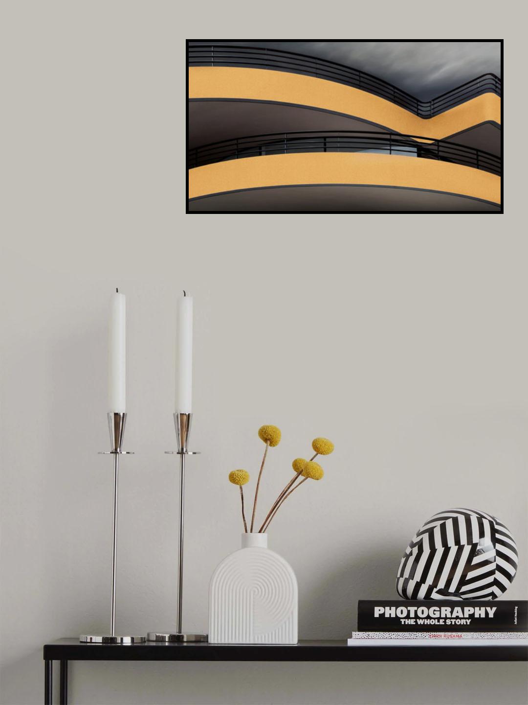 golden balconies Poster och Canvastavla