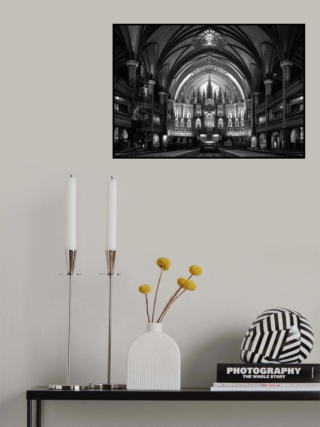 Notre-Dame Basilica of Montreal Poster och Canvastavla
