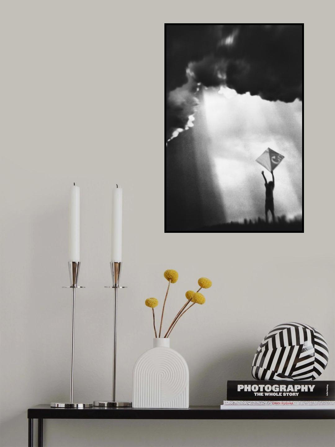 Dreams play a kite Poster och Canvastavla