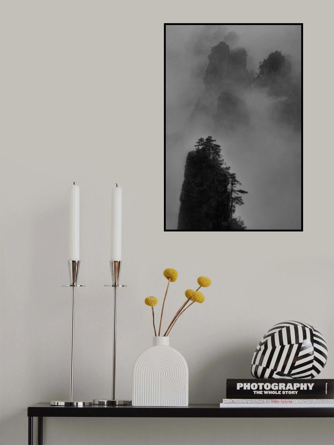 The fogging peak Poster och Canvastavla