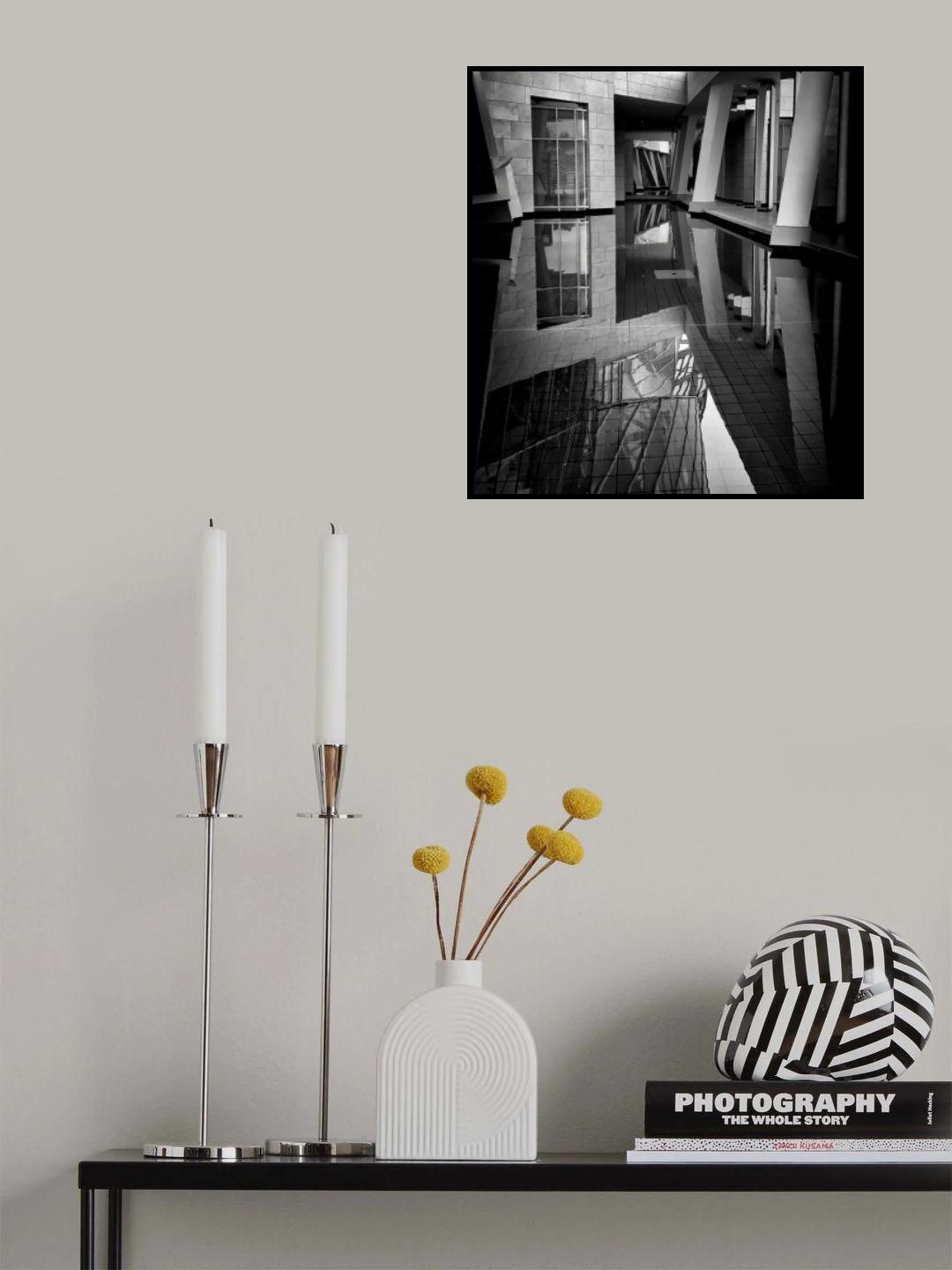 Symmetrical Reflections Poster och Canvastavla