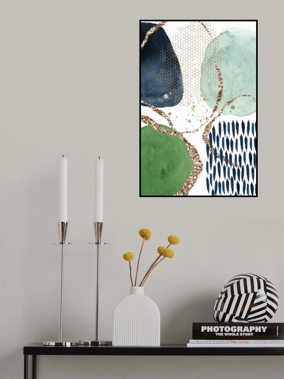 Dream Shapes Poster och Canvastavla