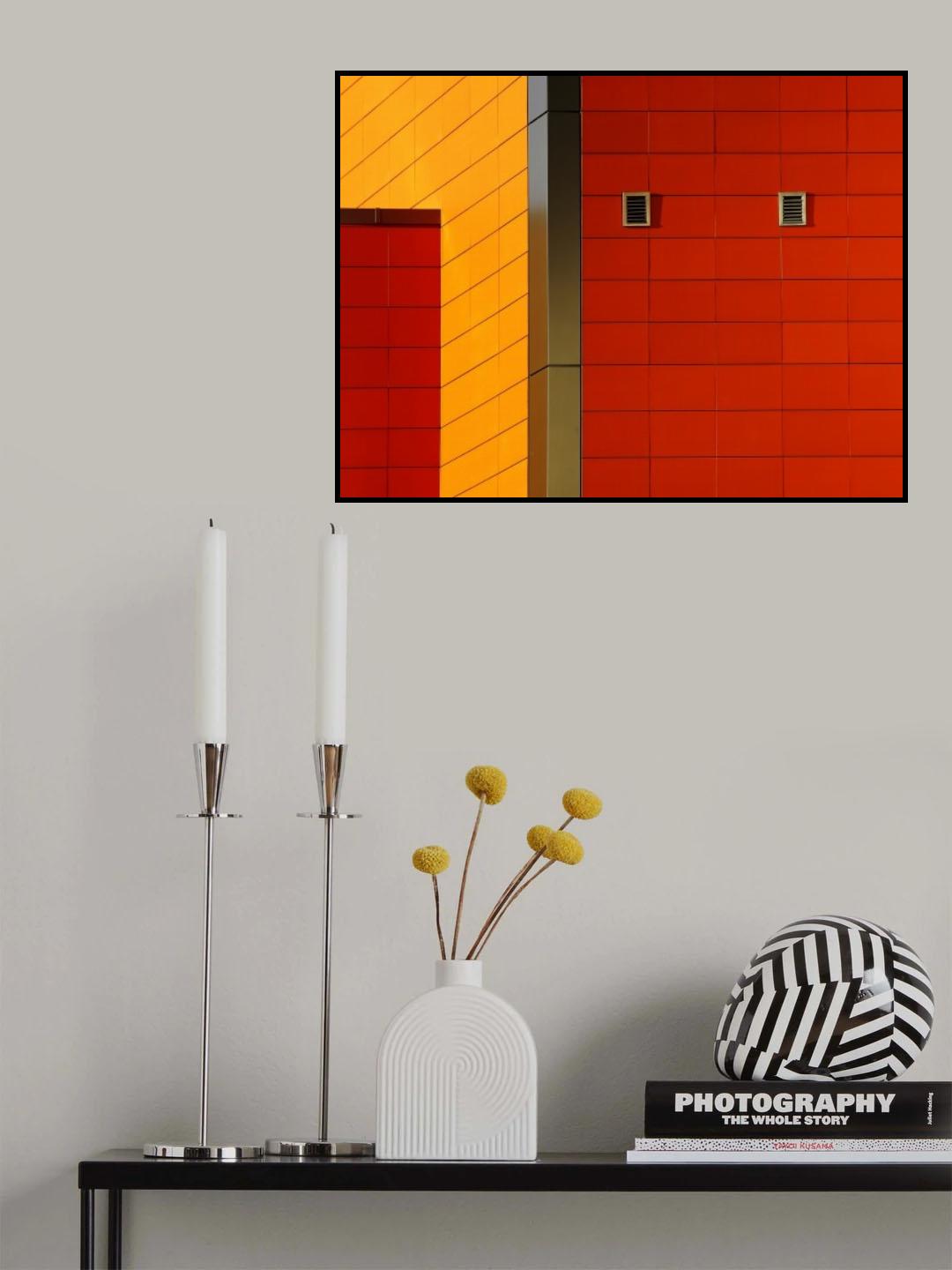 The wall. Poster och Canvastavla