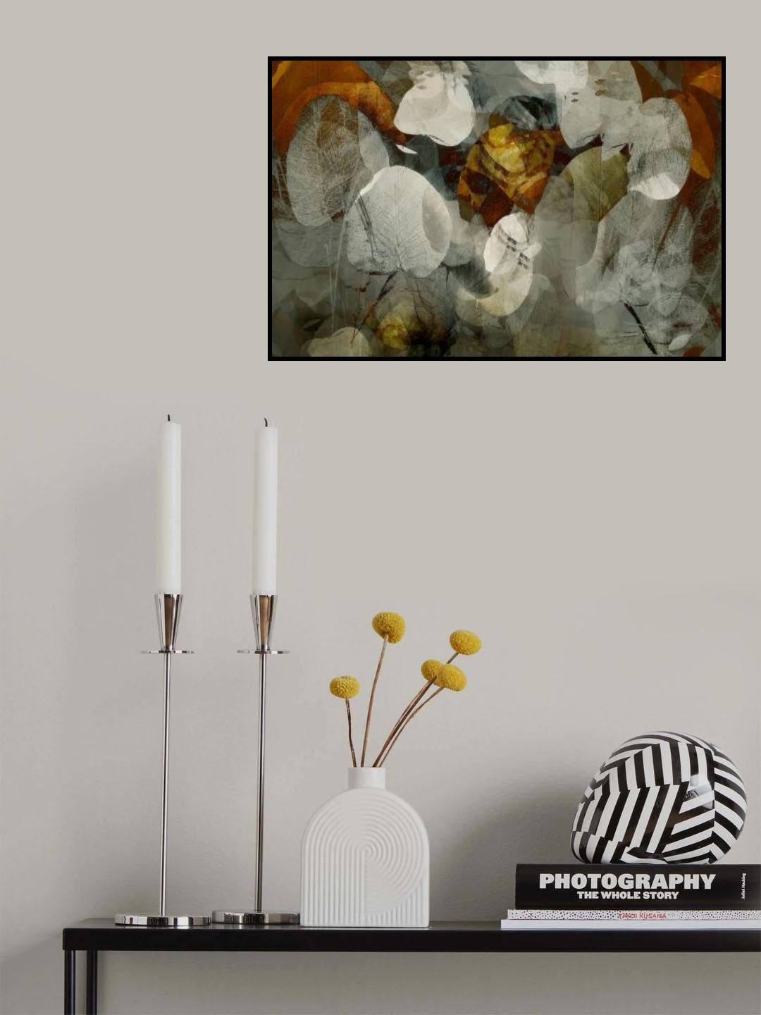 Autumn abstract Poster och Canvastavla