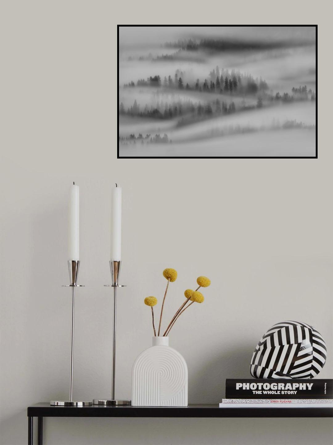 Autumn Impresions Poster och Canvastavla