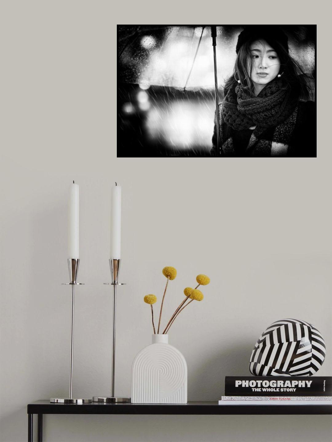 rainy day Poster och Canvastavla