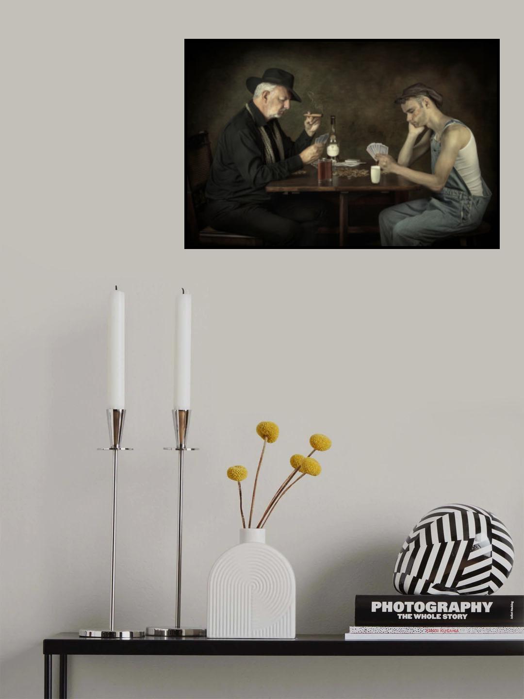 Playing cards Poster och Canvastavla
