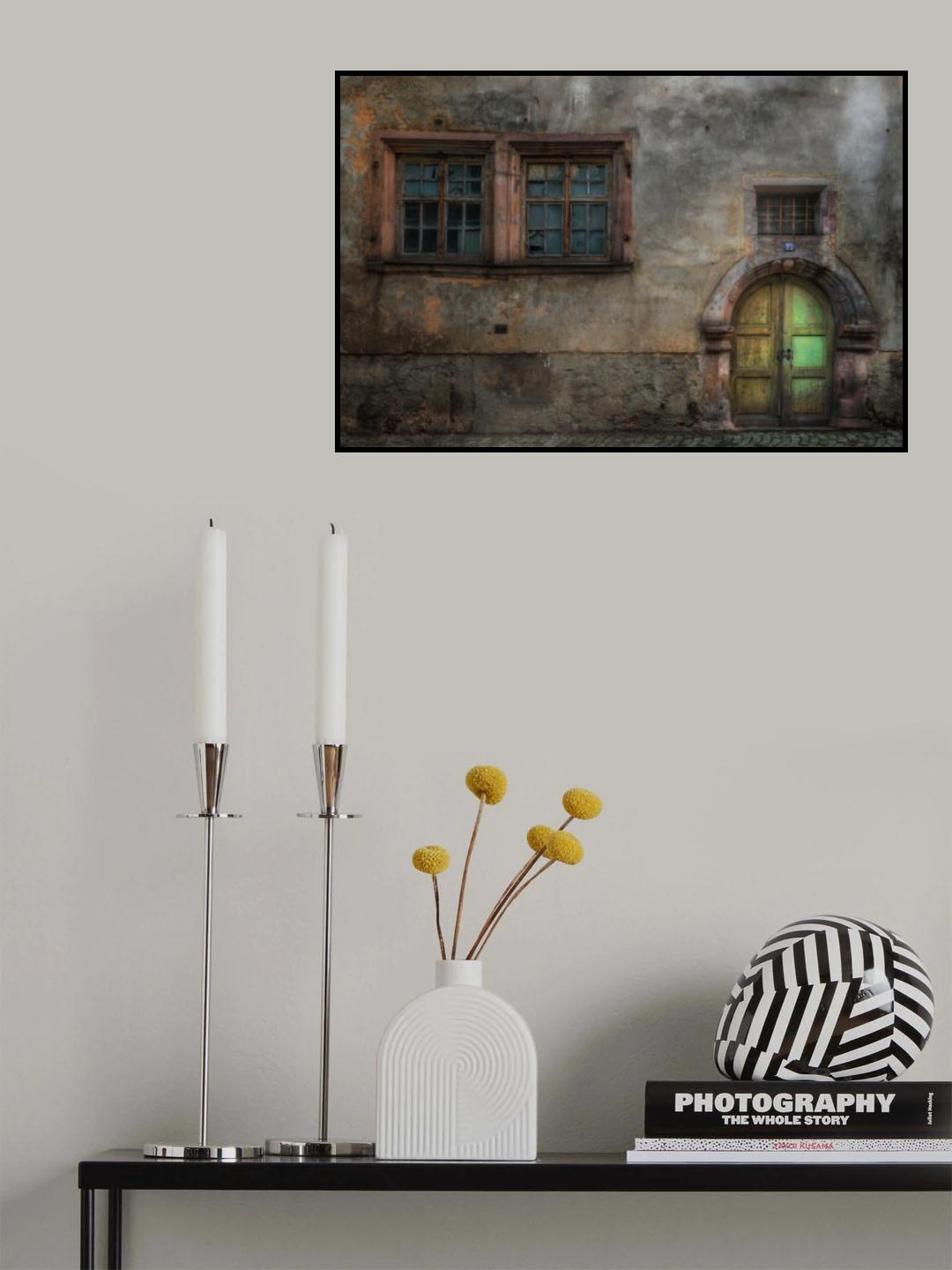 Abandoned house Poster och Canvastavla