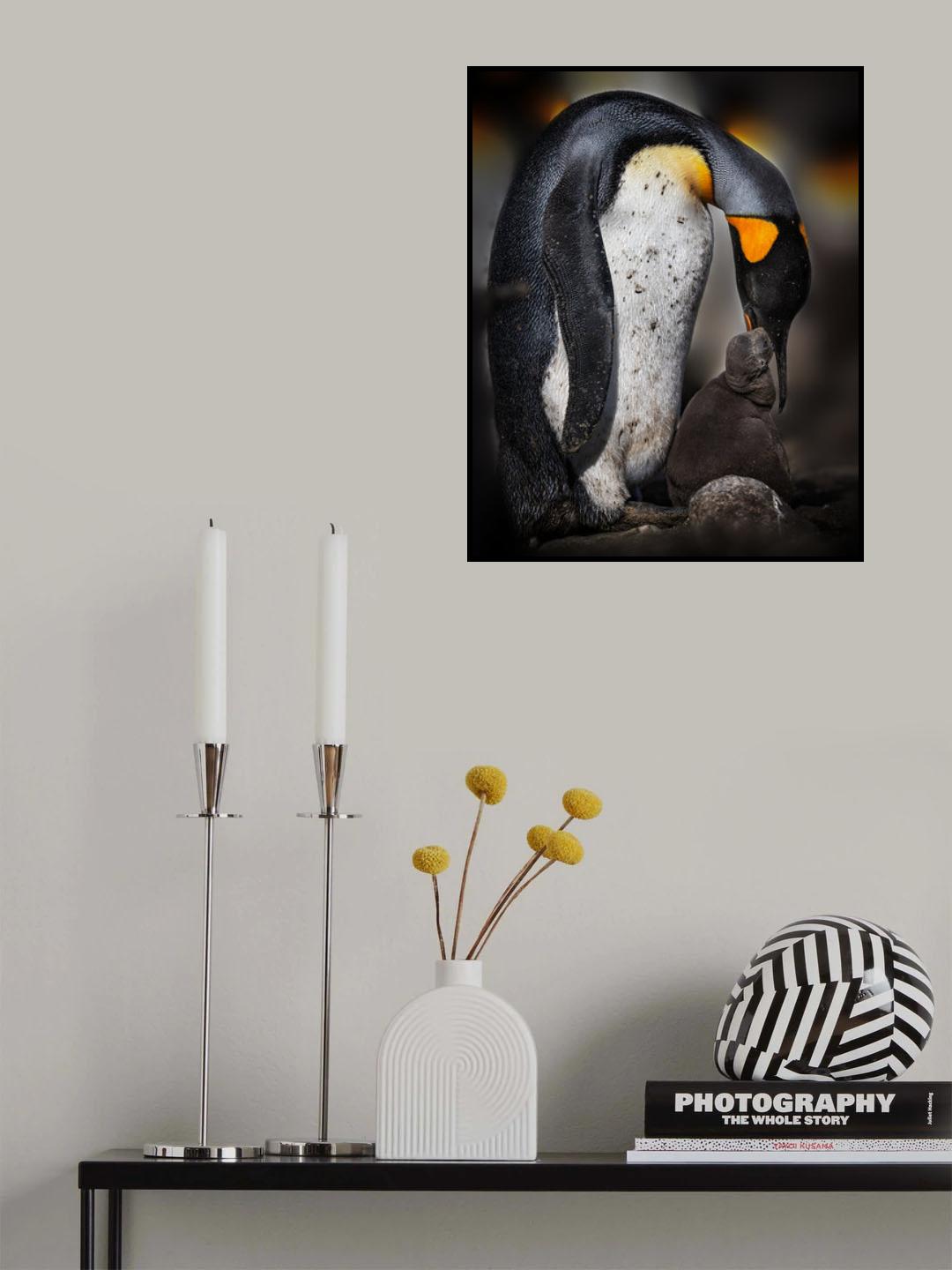Feeding baby Poster och Canvastavla
