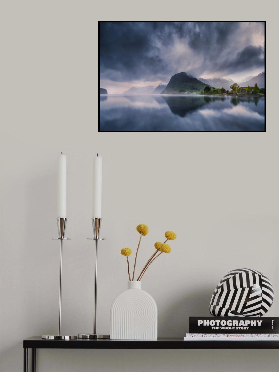 Hornindalsvatn II Poster och Canvastavla