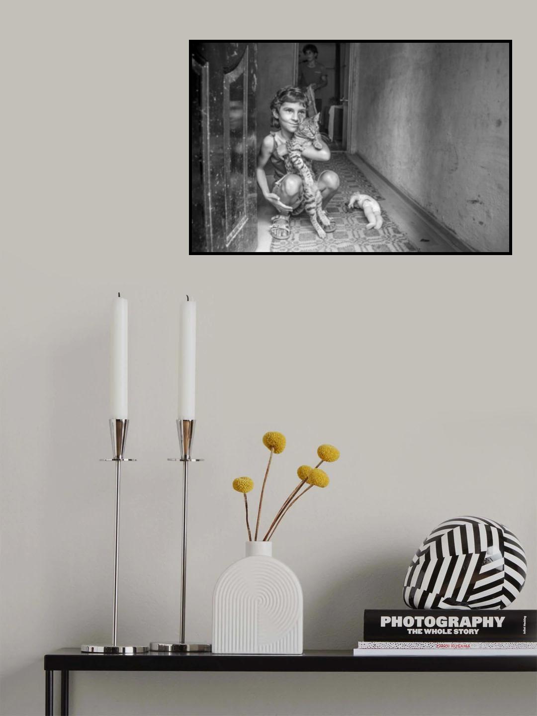 Small house big heart Poster och Canvastavla