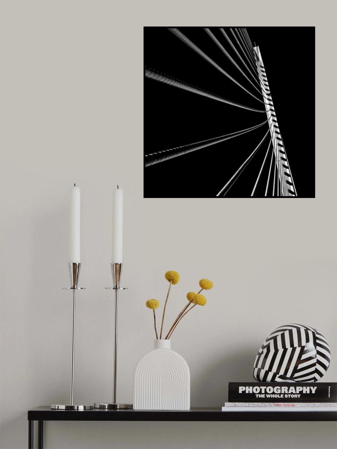 Calatrava Bridge 01 Poster och Canvastavla
