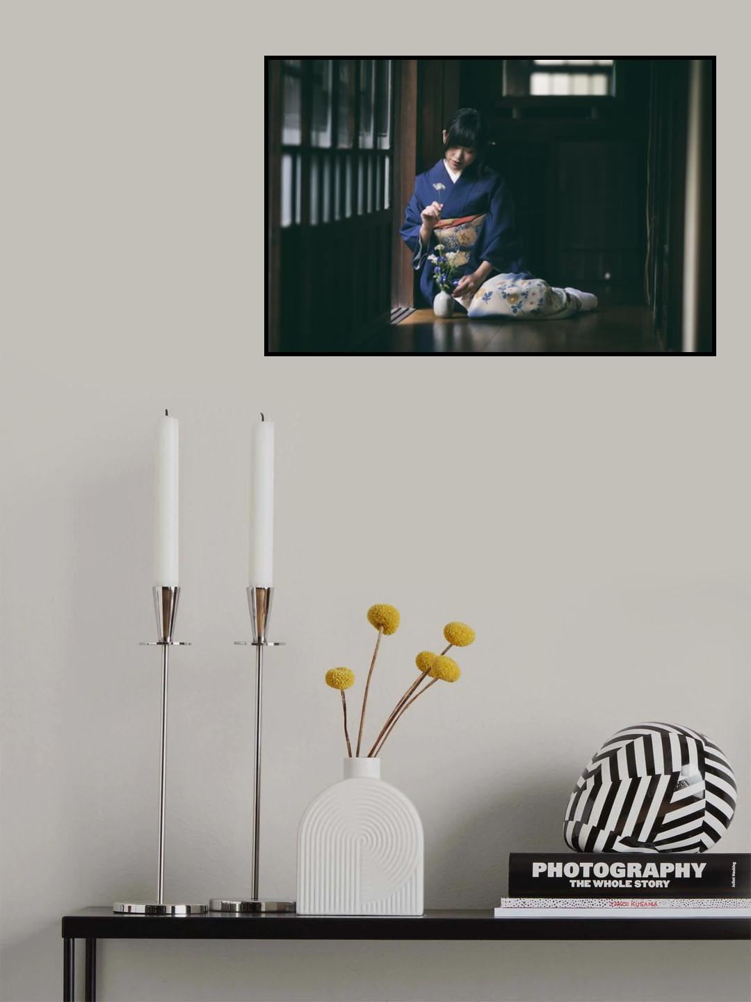Flower Arrangement Poster och Canvastavla