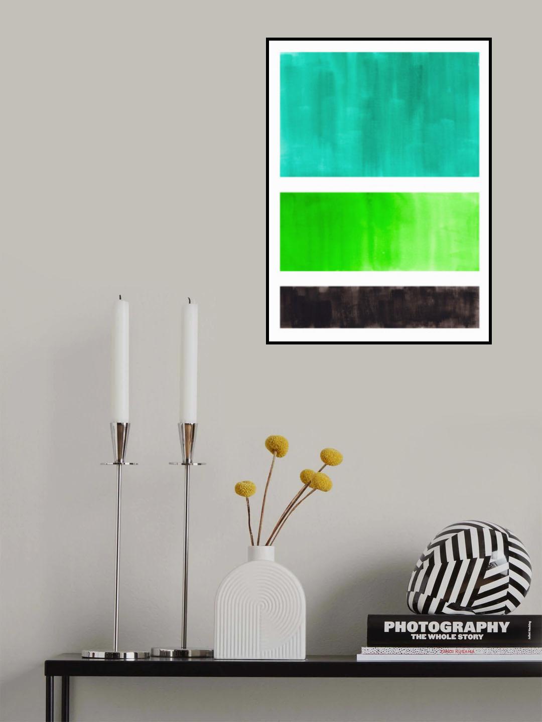 Colourfield 44 Poster och Canvastavla