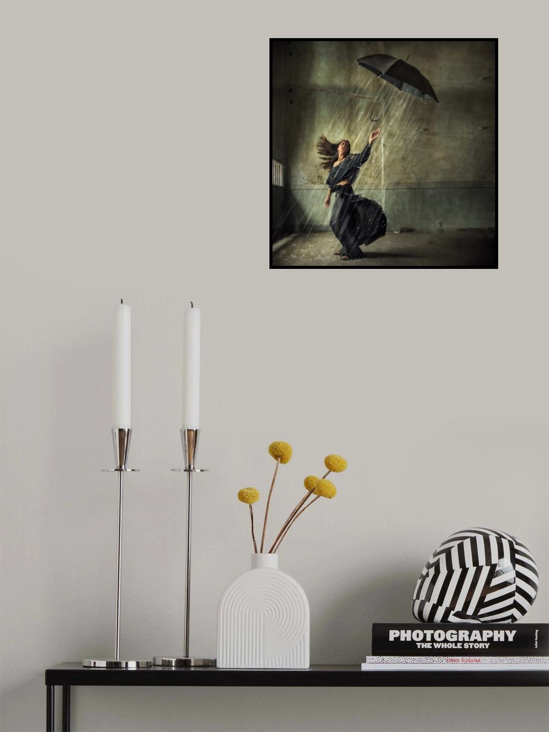 Raindrop keep fallin' on my head Poster och Canvastavla
