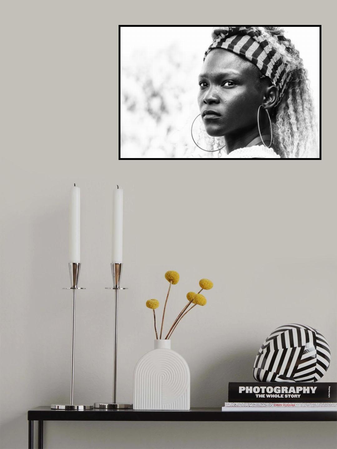 a glance lost in the emptyness Poster och Canvastavla