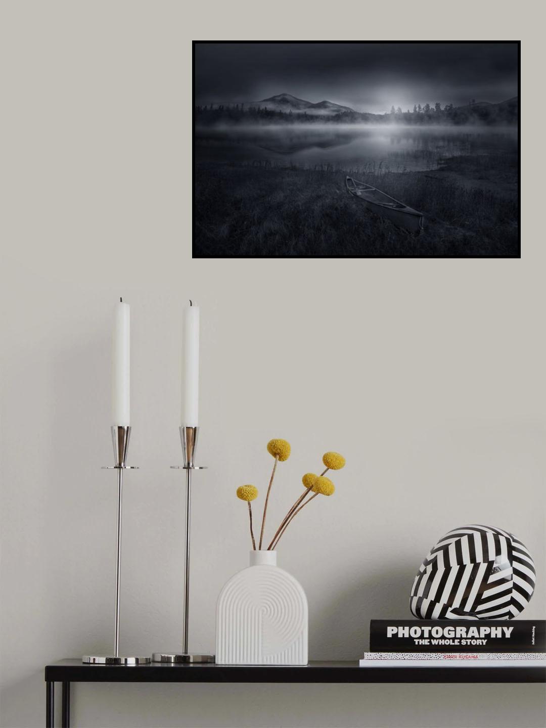 Morning Mist Poster och Canvastavla