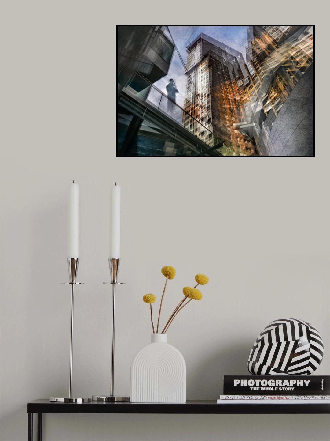 Lost in a big city Poster och Canvastavla