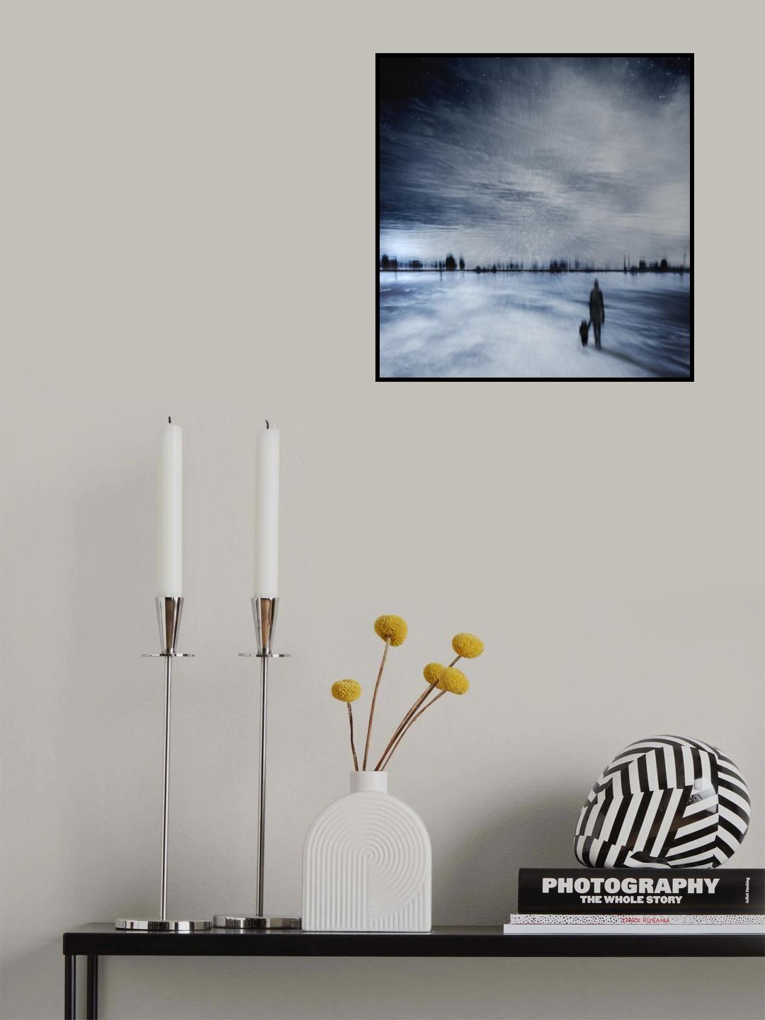 A long winter walk Poster och Canvastavla