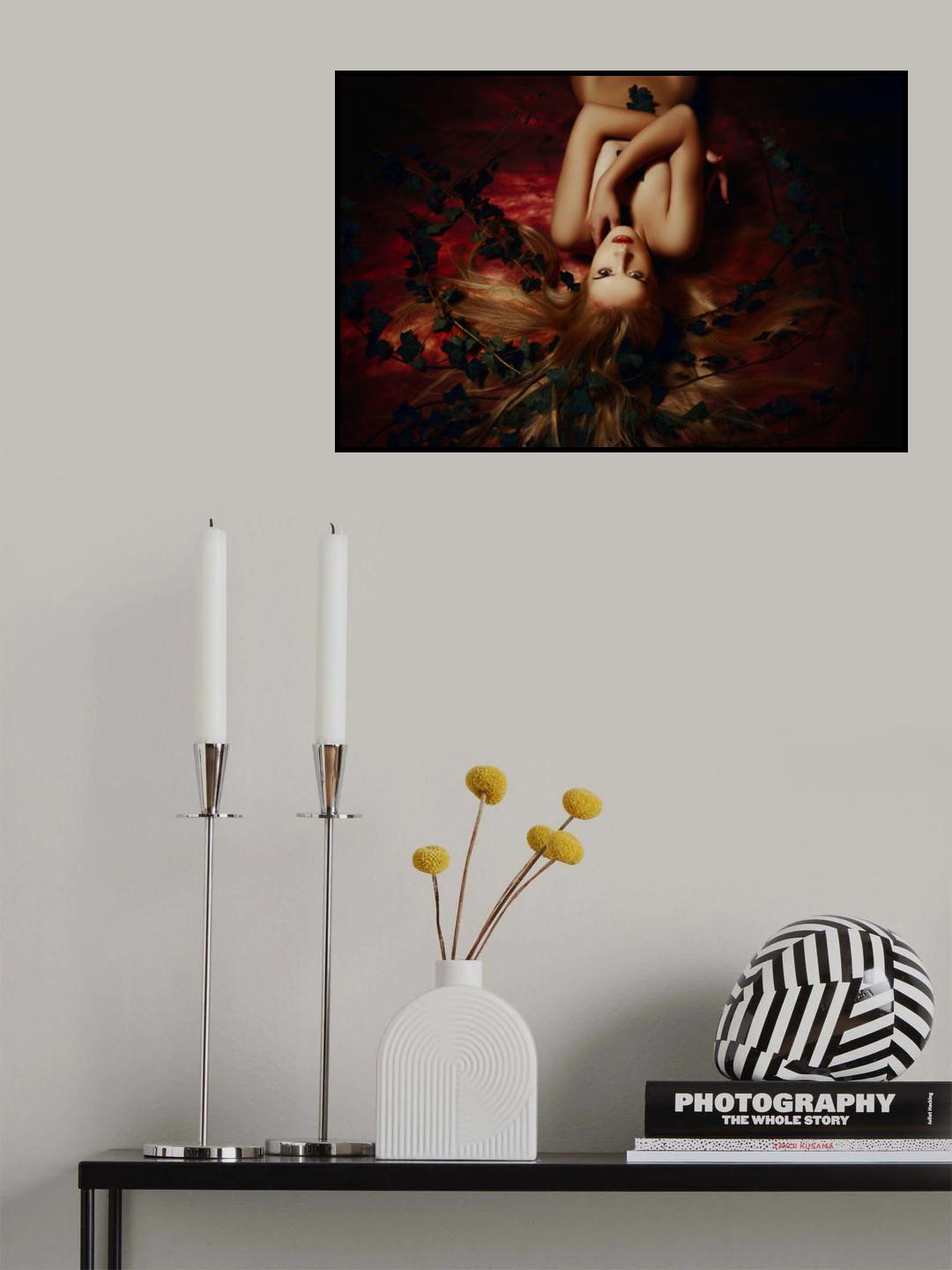 Some woman fear the fire, some woman simply become it... Poster och Canvastavla