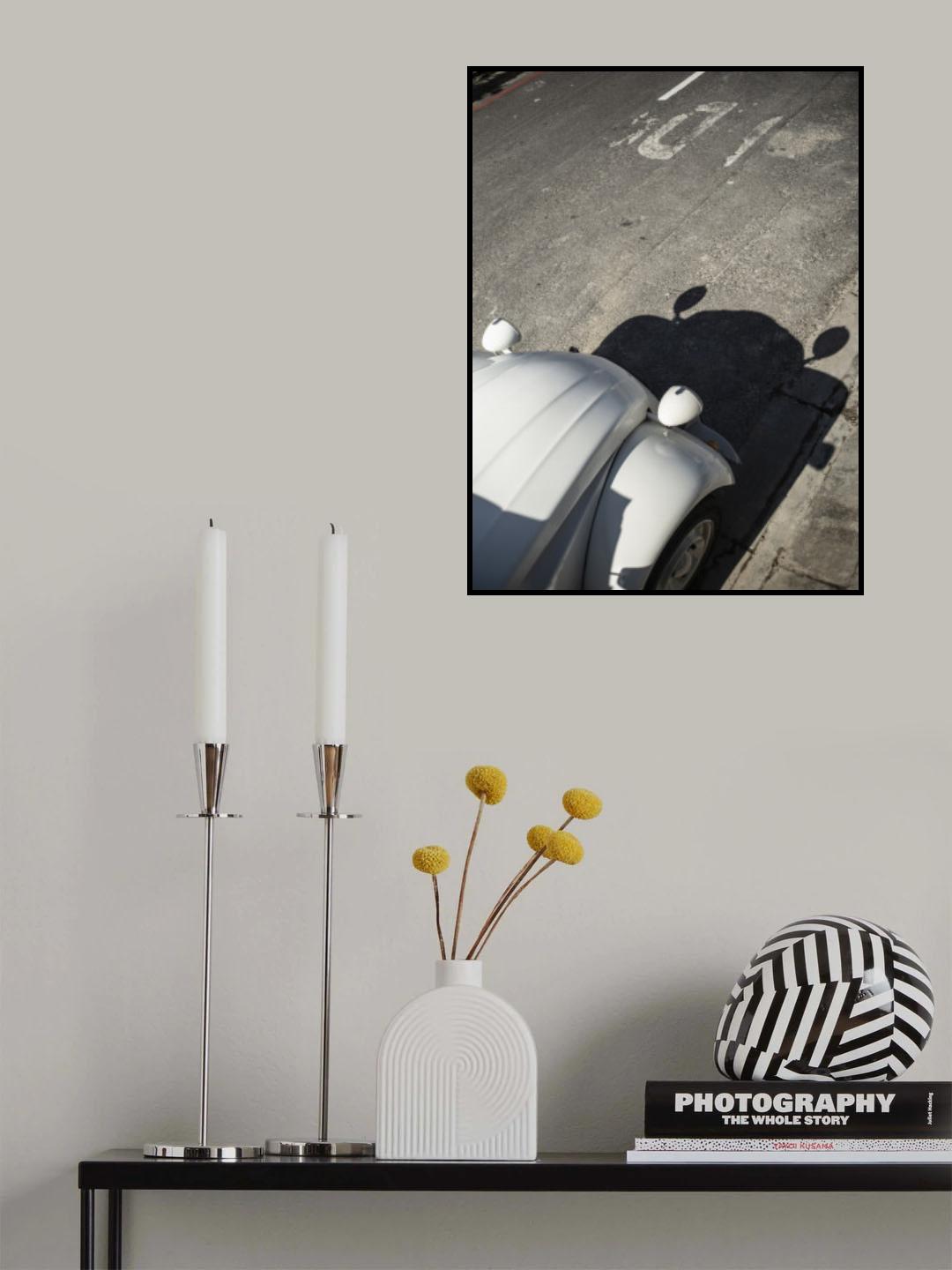 Citroen 2cv Poster och Canvastavla